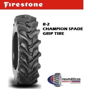 Firestone R-2 Champion Spade Grip Tire